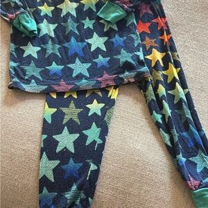 Little sleepies star print pajamas